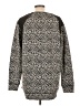 Maison Scotch Animal Print Black Pullover Sweater Size Lg (3) - photo 2