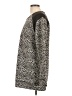 Maison Scotch Animal Print Black Pullover Sweater Size Lg (3) - photo 5