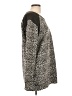 Maison Scotch Animal Print Black Pullover Sweater Size Lg (3) - photo 4