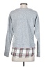 IZOD Checkered-gingham Gray Pullover Sweater Size S - photo 2