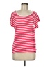 Espresso Stripes Red Short Sleeve T-Shirt Size M - photo 1