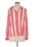 Velvet Heart 100% Rayon Stripes Pink Long Sleeve Blouse Size L - photo 1
