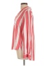Velvet Heart 100% Rayon Stripes Pink Long Sleeve Blouse Size L - photo 5