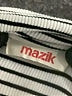 Mazik Stripes Black White Pullover Sweater Size S - photo 7