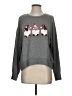 Cynthia Rowley TJX Graphic Gray Pullover Sweater Size XS - photo 1