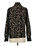 Molly Bracken 100% Polyester Animal Print Black Long Sleeve Blouse Size S - photo 2