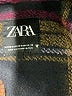 Zara Plaid Burgundy Coat Size XS - Sm - photo 6