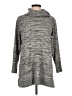 Eight Eight Eight Gray Turtleneck Sweater Size L - photo 1