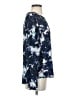 Mossimo 100% Polyester Blue Long Sleeve Blouse Size S - photo 4