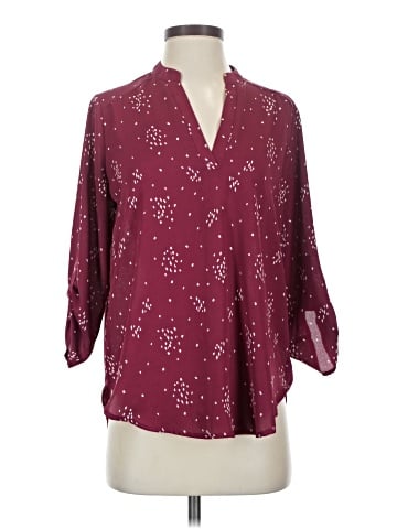 Lush 3/4 Sleeve Blouse (view 1)