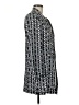 Shein 100% Polyester Houndstooth Gray Coat Size 6 - photo 4