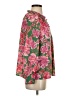 Greylin 100% Polyester Floral Pink Long Sleeve Blouse Size S - photo 4