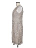 Alex Evenings 100% Polyester Silver Cocktail Dress Size 8 (petite) - photo 5