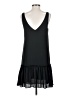 Amanda Uprichard 100% Polyester Solid Black Casual Dress Size P (petite) - photo 2