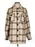 Unbranded Plaid Tan Coat Size 4 - photo 1