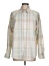 Koret Plaid Ivory Long Sleeve Button-Down Shirt Size M (estimated) - photo 1