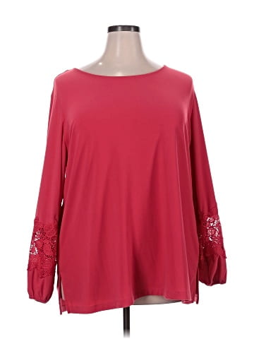 Dennis by Dennis Basso Long Sleeve Blouse (view 1)