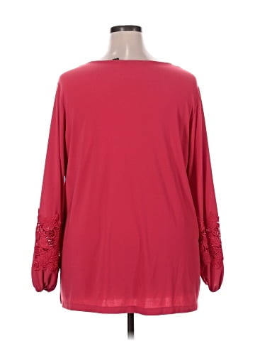 Dennis by Dennis Basso Long Sleeve Blouse (view 2)