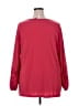 Dennis by Dennis Basso Red Long Sleeve Blouse Size 2X - photo 2