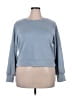 Elie Tahari Blue Sweatshirt Size XXL (estimated) - photo 1