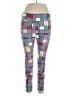Lularoe Argyle Blue Leggings Size 1X (Tall & Curvy) - photo 1