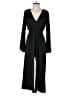 Hutch Solid Black Jumpsuit Size S - photo 1