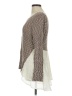 Clu + Willoughby Brown Tan Long Sleeve Top Size M - photo 5