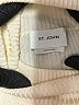 St. John 100% Rayon Ivory Turtleneck Sweater Size S - photo 6