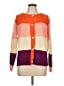 Unbranded Color Block Orange Cardigan Size L - photo 1