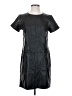 Assorted Brands 100% Polyurethane Black Casual Dress Size EU 36 / US 6 - photo 1