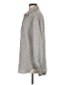 Unbranded Houndstooth Gray Long Sleeve Button-Down Shirt Size L - photo 5