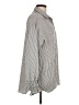 Unbranded Houndstooth Gray Long Sleeve Button-Down Shirt Size L - photo 4