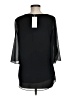 Acevog Black 3/4 Sleeve Blouse Size M - photo 2
