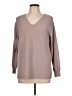 Ella Moss Gray Long Sleeve Top Size L - photo 1