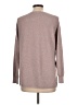 Ella Moss Gray Long Sleeve Top Size L - photo 2