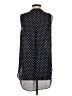 Jaclyn Smith 100% Polyester Polka Dots Black Sleeveless Blouse Size S - photo 2