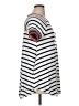 Bellamie Stripes Ivory Short Sleeve Top Size XL (estimated) - photo 4
