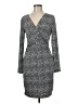 metaphor Animal Print Gray Cocktail Dress Size M - photo 1