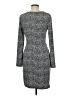 metaphor Animal Print Gray Cocktail Dress Size M - photo 2
