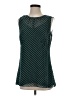 CAbi Teal Sleeveless Blouse Size S - photo 1