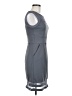 Max and Cleo Solid Gray Cocktail Dress Size 6 - photo 4