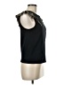 Lands' End 100% Cotton Black Sleeveless Top Size M - photo 4