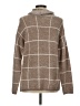 Unbranded Plaid Brown Turtleneck Sweater Size M - photo 2
