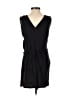 Ann Taylor LOFT 100% Rayon Solid Black Romper Size 4 - photo 2