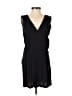 Ann Taylor LOFT 100% Rayon Solid Black Romper Size 4 - photo 1
