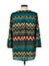 Counterparts 100% Polyester Teal 3/4 Sleeve Blouse Size L - photo 2