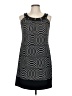 En Focus Studio Graphic Black Casual Dress Size 8 - photo 1