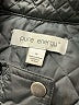 Pure Energy 100% Polyester Argyle Black Jacket Size 1X - photo 3