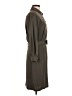 Giorgio Armani Green Trenchcoat Size 8 - photo 4