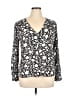 Garnet Hill Black Long Sleeve Blouse Size XL - photo 1
